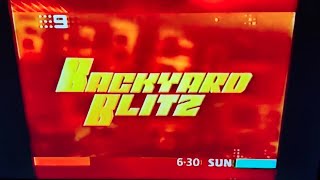 Backyard Blitz Channel Nine Promo 2001
