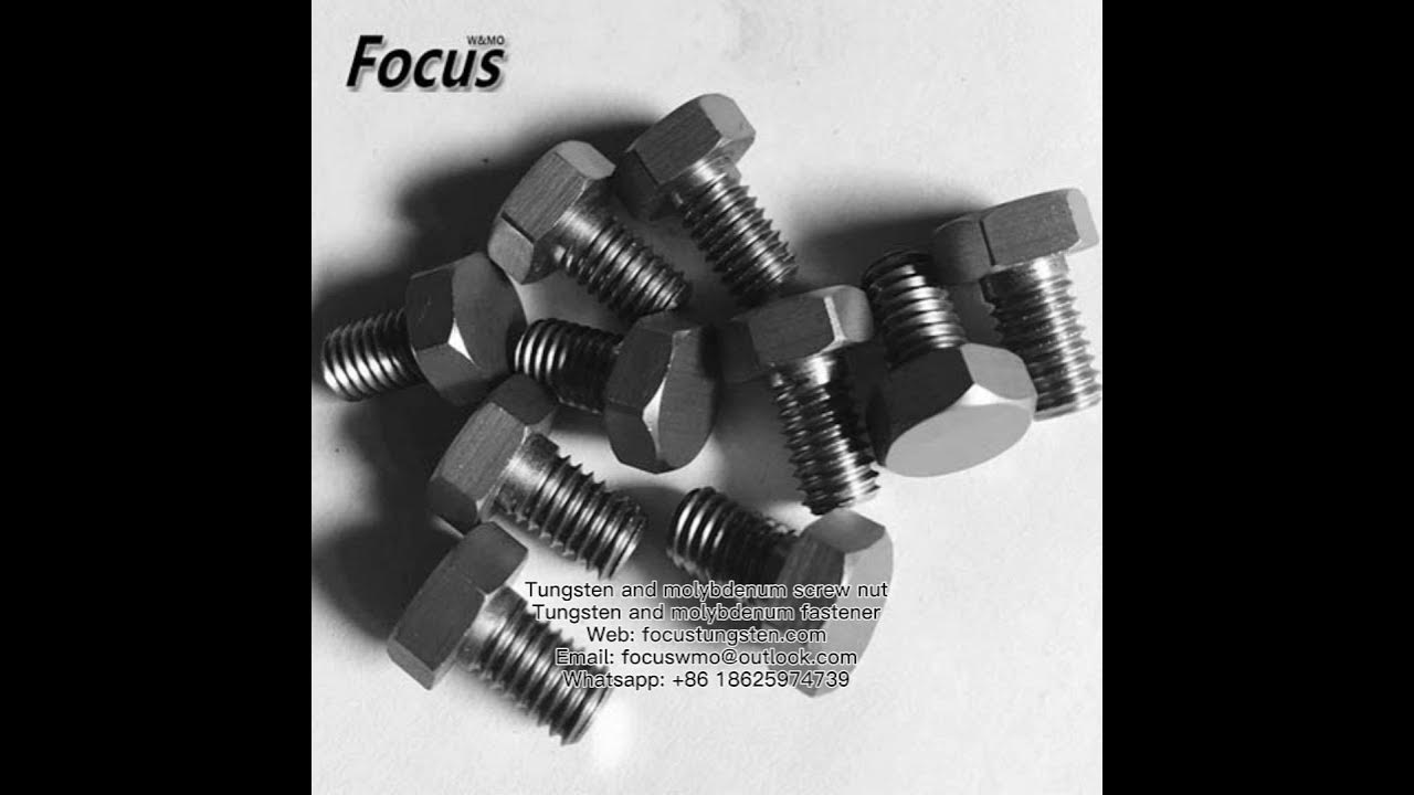 #Tungsten and #molybdenum #screw #nut #fastener pic