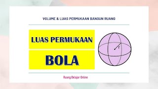 SURFACE AREA OF A SPHERE || VOLUME & SURFACE AREA OF GEOMETRIC SHAPES