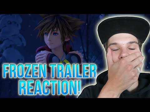 KINGDOM HEARTS 3 - FROZEN TRAILER REACTION (i'm sweating)