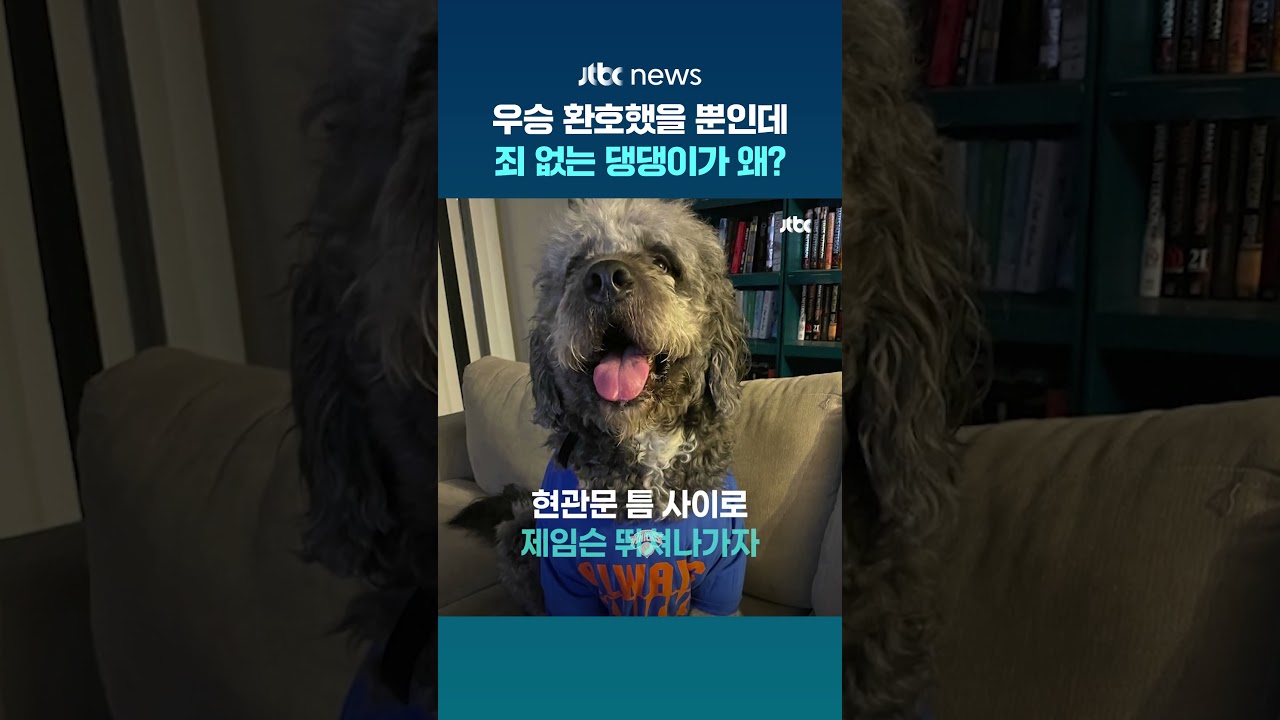 닉스 유니폼 입고 쓰러진 '제임슨'…미국 경찰 또 총기 남용? #JTBC #Shorts