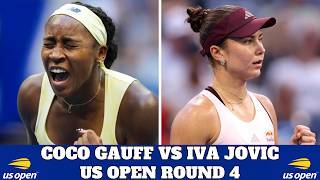 Coco Gauff vs Iva Jovic - US Open Round 4