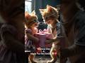 "Poor Kitten Worked Day &amp; Night Just To Make Her Smile 😭❤️" #shorts  #cat #animation #viral
