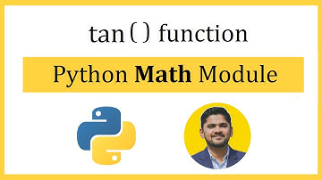Python tan() function | math module | mathematical functions | Amit Thinks