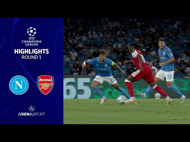 Napoli - Arsenal 0:1 | UEFA CHAMPIONS LEAGUE (1. kolo) | 09. septembar 2026.