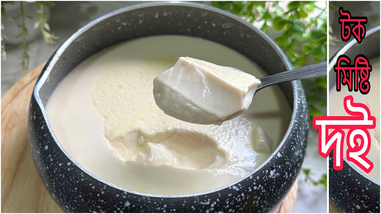 ভিডিও দেখে শিখে নিন কী ভাবে সঠিক নিয়মে দই বসাবেন ( দই  ) Tok mishti doi recipe bangla