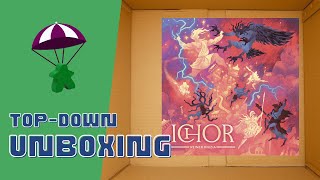 Ichor Unboxing (4K) // Two-Player Knizia from Bitewing Games