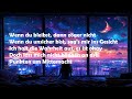 Drei Punkte um Mitternacht   DAISIES lied mit lyrics