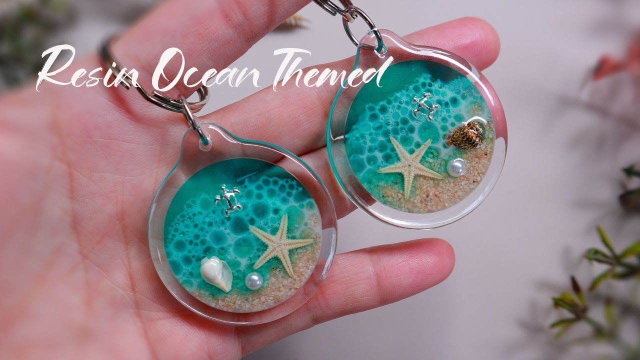 diy epoxy keychains