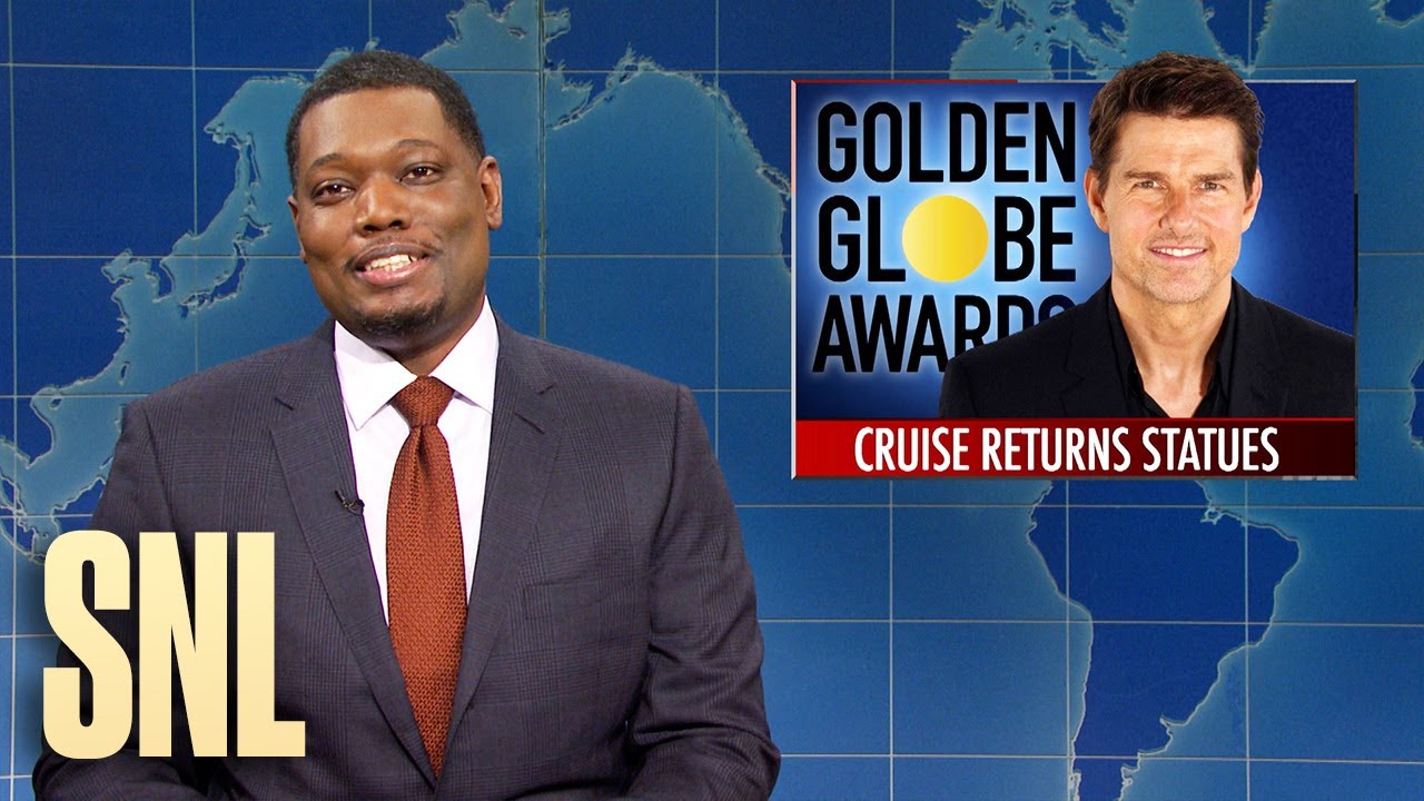 Weekend Update: Tom Cruise Returns Golden Globes & Ohio State Massage Therapist - SNL