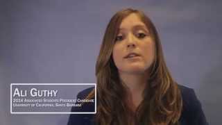 Ali Guthy | 2014 Presidential Candidate UCSB Associated Students Elections Content