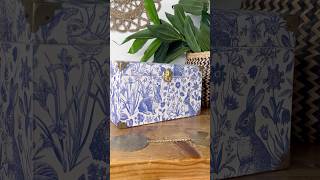 How to apply decoupage paper! #decoupagepaper #crafting #diygifts #handmadehome #crafted #decoupage