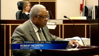 Jury deliberates former officer's fate