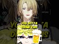 Sonny offered Luca beer, but...  #sonnybrisko #lucakaneshiro #nijisanji #vtuber