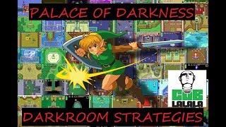 Legend of Zelda ALTTP Palace of Darkness Dark Room Strategies