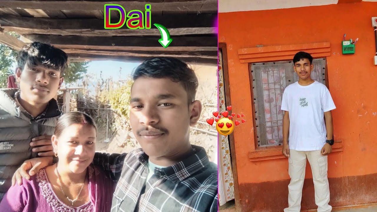 Kathmandu dekhi Dai lai vetna aayeo ghir tera😁💐