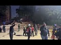 Buildings collapse in Venezuela during earthquake