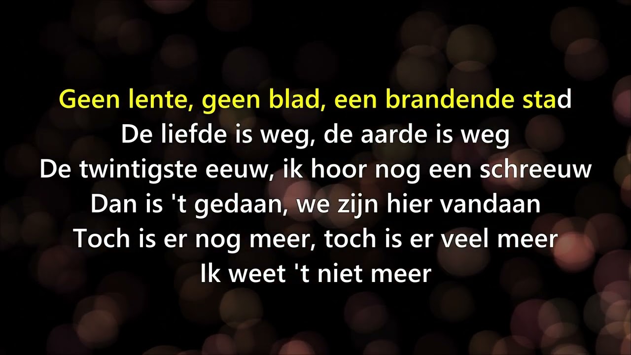 KARAOKE 🎤 Vader Abraham - Maar In M'n Tuin Daar Bloeit 'N Roos