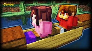 Minecraft - How To Make A Canoe