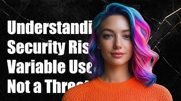 Understanding Why Returning this.variable Is Not a Security Vulnerability