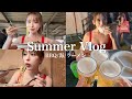 【VLOG】海とBBQで夏満喫❗️名古屋の夏暑すぎる☀️