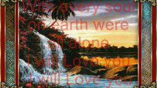 Jason Crabb I Will Love You Lyric Video chords