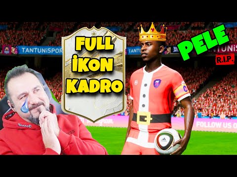 BU GOL SADECE SANA YAKIŞIRDI! PELE ile FULL İKON KADROSU CHALLENGE! *r.i.p kral* | FIFA 23