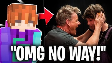 KARL JACOBS MADE INTO HAMBURGER BY GORDON RAMSAY!