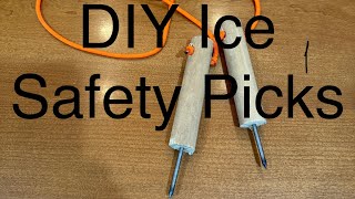 DIY Ice Safety Picks