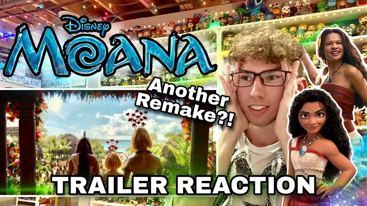 Моана — Реакция на трейлер (Disney Movie 2026)