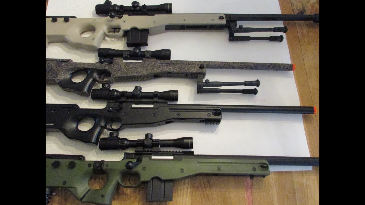 Airgotten Weapons Ep.10: Airsoft L96  Marui vs. Maruzen vs DE M59 