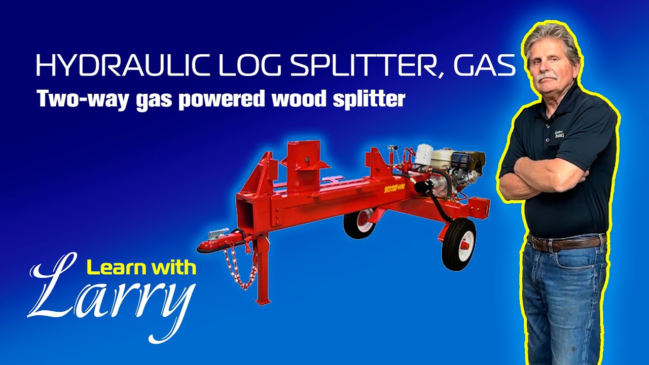 Gas Hydraulic Log Splitter | Powerful Firewood Splitting Made Easy ...