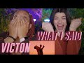 VICTON 빅톤 'What I Said' MV reaction