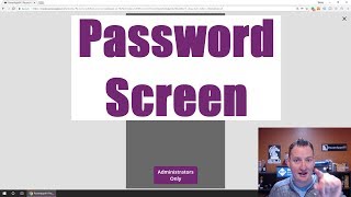 PowerApps Password Screen