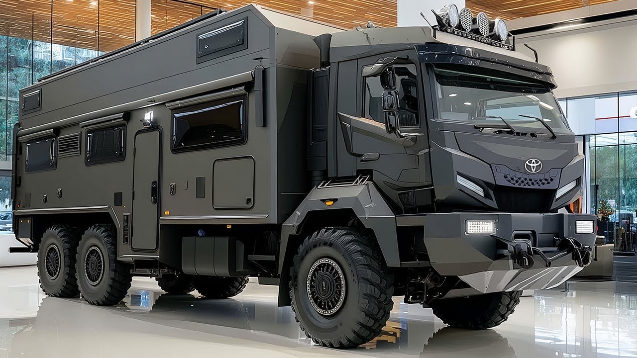 INSANE 2026 Toyota HyperMax 6×6 – The Most Extreme Off-Grid Camper Ever!