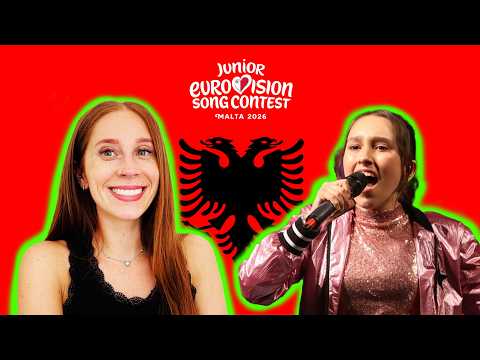 LET US REACT TO ALBANIA'S SONG FOR JUNIOR EUROVISION 2026 // ESLIN KURTI - “KËRCE ME MUA”