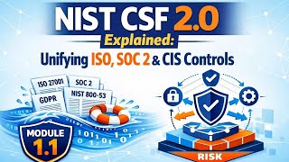 NIST CSF 2.0 Explained: Unifying ISO, SOC 2 & CIS Controls | Module 1.1