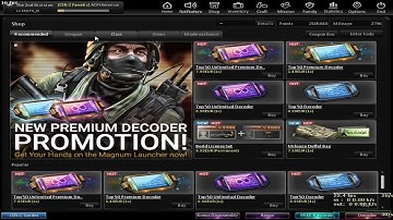 CSNZ New update and magnum launcher and also new unboxing decoder opening