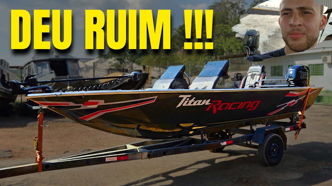 DEU RUIM !!! PRIMEIRO TESTE DO TITAN RACING - YouTube