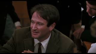 Dead Poet Society "Why do we read and write poetry scene"