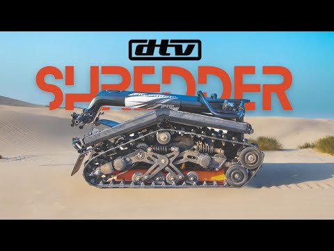 DTV Shredder - Stand-up Tracked Vehicle