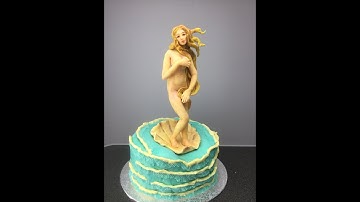 Sculpting Venus Cake with Modelling Chocolate / Candy Part 1