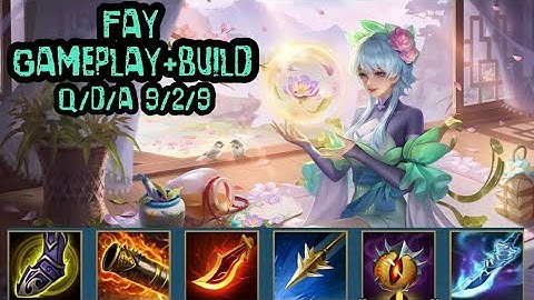 Fay Gameplay+Build | Jacky Heroes evolved #SRE Heroes evolved mobile #youtubeshorts #heroesevolved