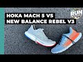 Hoka Mach 5 vs New Balance Rebel v3: Which is the best daily trainer?