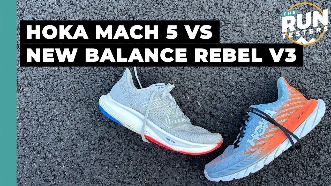 Hoka Mach vs New Balance Rebel v3: Which best trainer? - YouTube