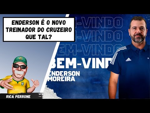 Enderson Moreira é o novo treinador do Cruzeiro