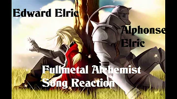 Alphonse and Edward Song Reaction!!! Zach Boucher ft Divide Music