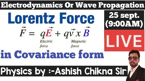 Lorentz force in Covariance form