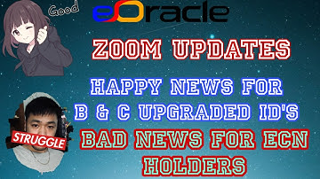 e Oracle ll 25 sep and 26 sep Zoom updates ll happy news ll to b& c package ID