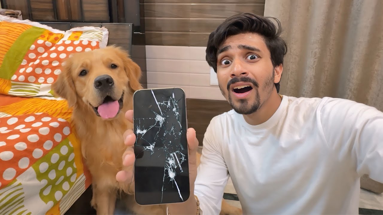 Reo ne Mera Iphone Tod Diya😣